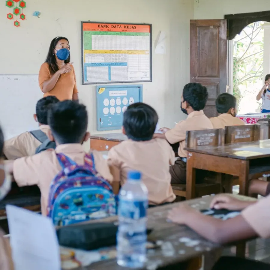 Lớp luyện nói theo cặp